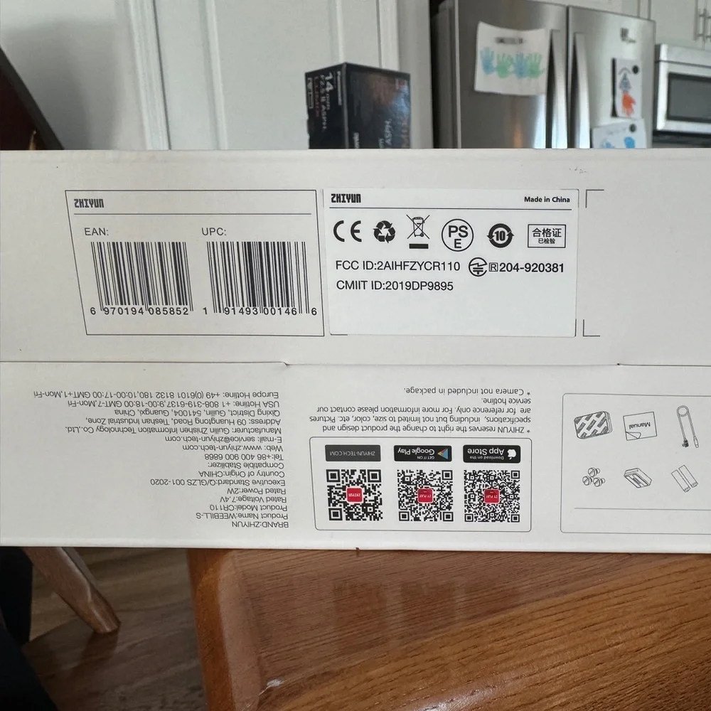 Zhiyun Weebill S gimbal NWT